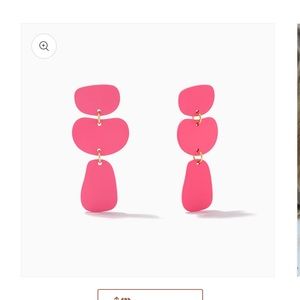 Uncommon James Hot Pink Nudist Earrings